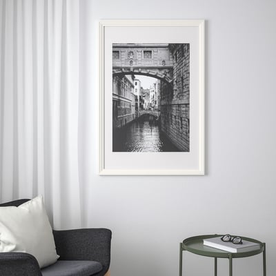 KNOPPÄNG Frame, white, 30x40 cm - IKEA