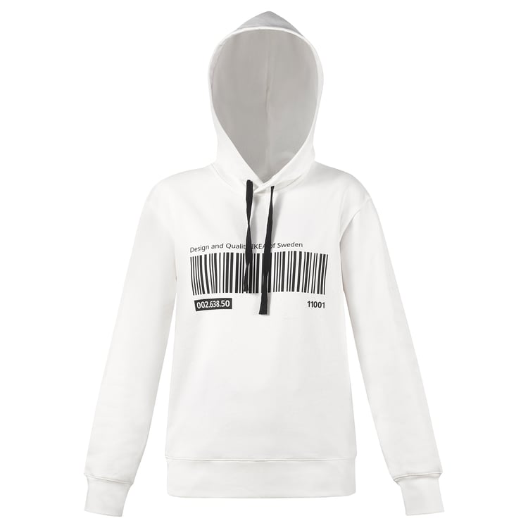 EFTERTRÄDA Hoodie, white, L/XL