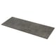 EKBACKEN Worktop, grey concrete effect/laminate, 246x2.8x90 cm