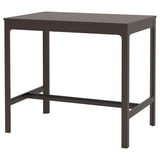 EKEDALEN Bar table, dark brown, 120x80x105 cm