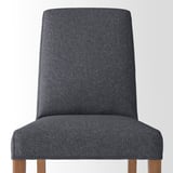 EKEDALEN / BERGMUND Table and 4 chairs, oak effect/Gunnared medium grey, 120/180 cm