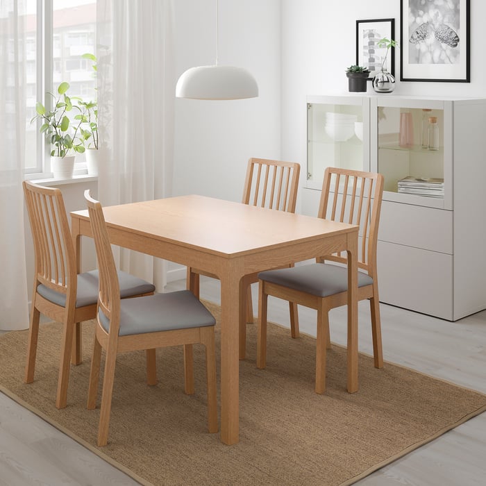 EKEDALEN Extendable table, oak - Online or in-store - IKEA