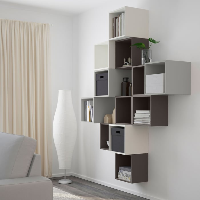 Cube wall shelves IKEA