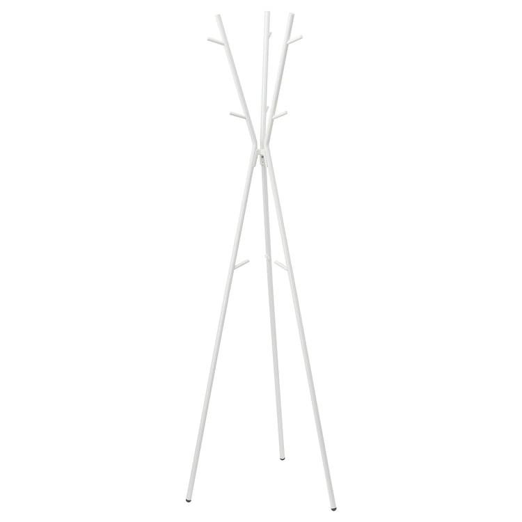 EKRAR Hat and coat stand, white, 169 cm IKEA