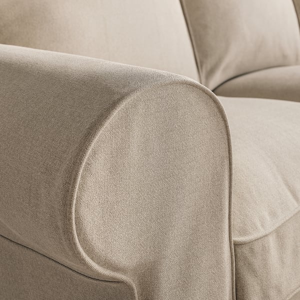 EKTORP 2-seat sofa, Naggen beige