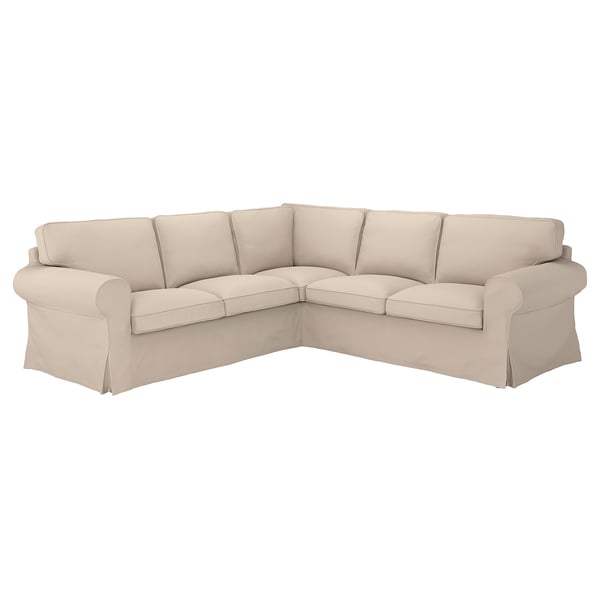 Ektorp Corner Sofa 4 Seat Hallarp Beige Ikea