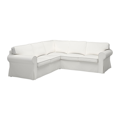 EKTORP Corner sofa, 4seat Vittaryd white IKEA