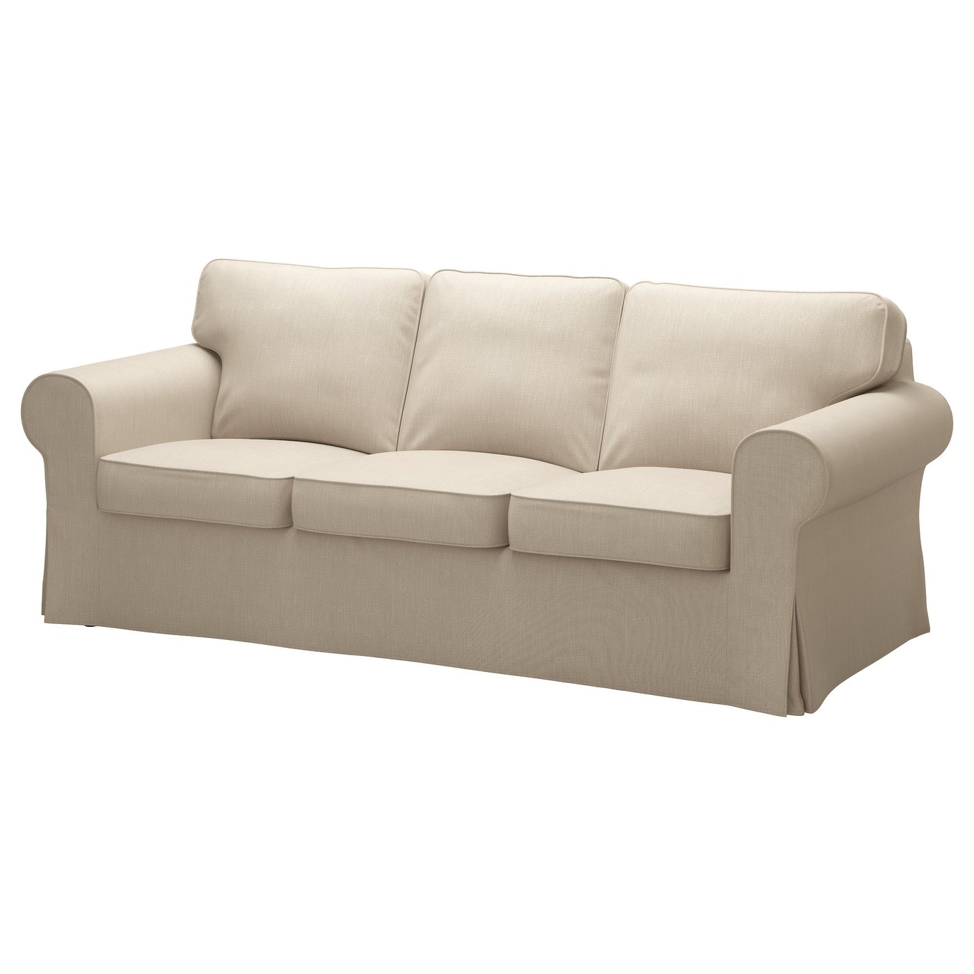 Ektorp Cover Three Seat Sofa Vittaryd White Ikea