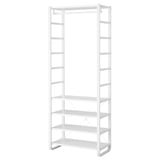 ELVARLI Wardrobe combination, white, 84x40x216 cm