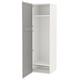 ENHET Storage combination, white/grey frame, 60x62x210 cm