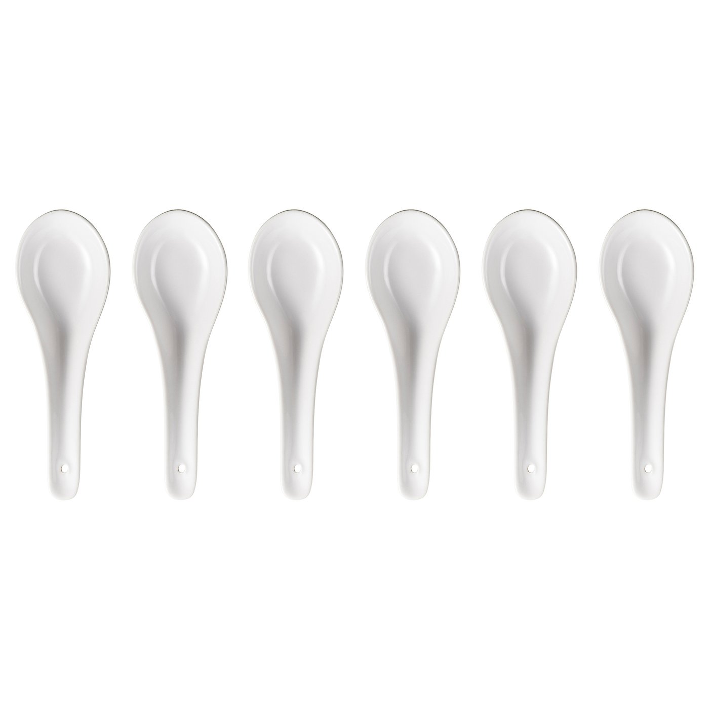 FÄRGRIK Spoon, white IKEA