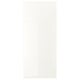 Option: FÄRVIK 4 panels for sliding door frame, white glass, 100x236 cm