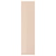 Option: FARDAL Door with hinges, high-gloss light orange, 50x195 cm