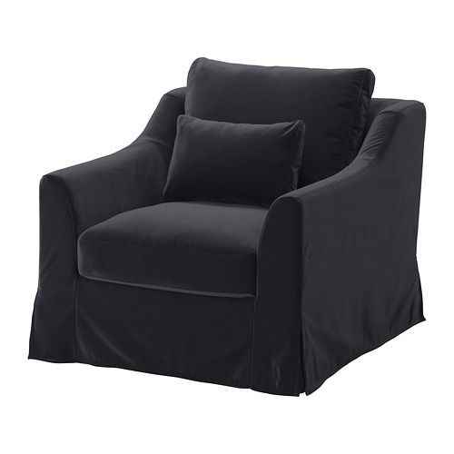 FÄRLÖV Armchair Djuparp dark grey IKEA