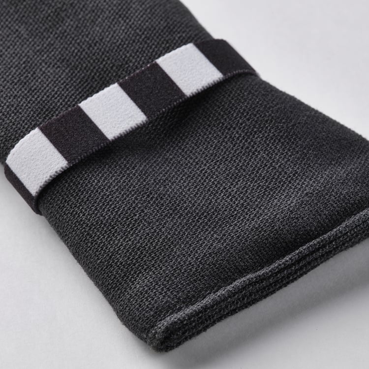 FINSKUREN travel cutlery with case, stainless steel/black IKEA