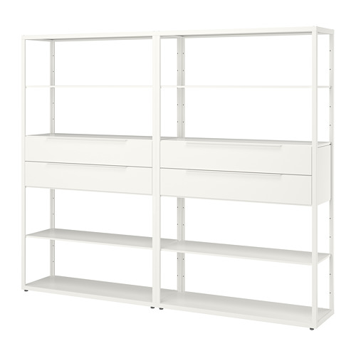 FJÄLKINGE Shelving unit with drawers IKEA