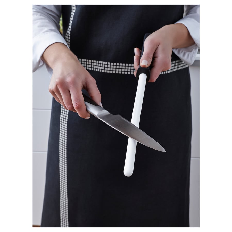 FLAKSA Ceramic sharpener, black IKEA