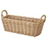 FLODBJÖRK Flower box, in/outdoor light grey-brown, 54x21 cm