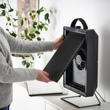 FÖRNUFTIG / VINDRIKTNING Air purifier/air quality sensor, white/black