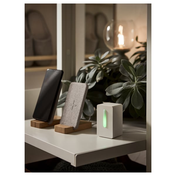 FÖRNUFTIG / VINDRIKTNING Air purifier/air quality sensor, white/black