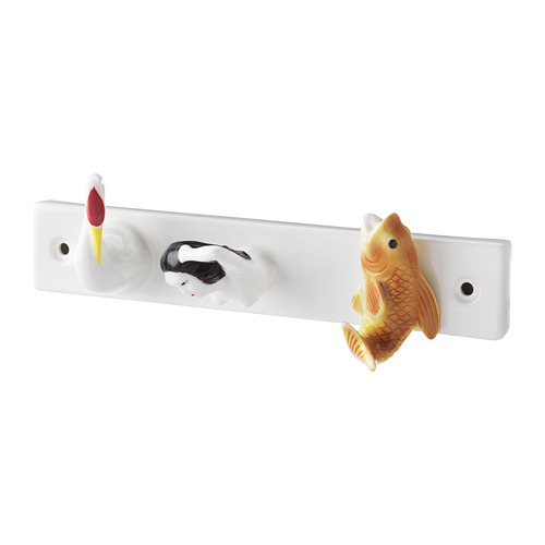 FÖREMÅL Rack with 3 hooks IKEA