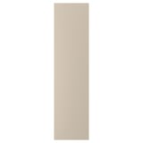 FORSAND Door with hinges, grey-beige, 50x195 cm