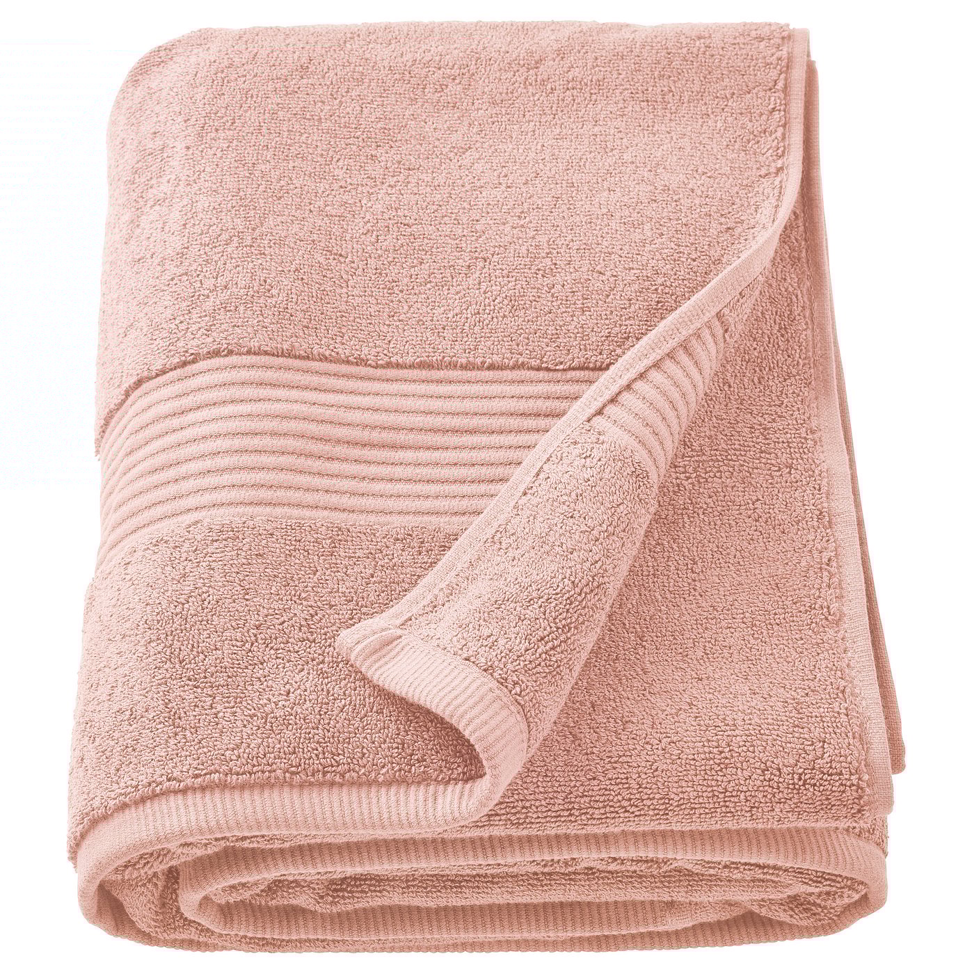 FREDRIKSJÖN bath sheet, light pink, 100x150 cm IKEA