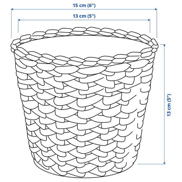 FRIDFULL Plant pot, water hyacinth, 12 cm