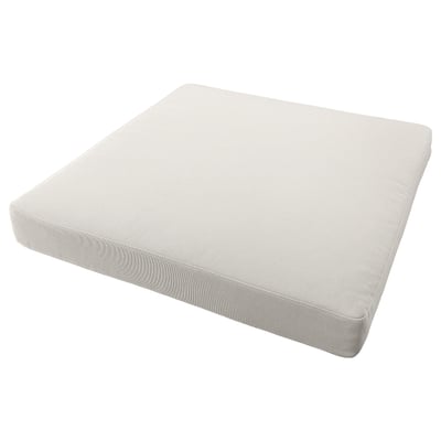 FRÖSÖN Cover for seat cushion, outdoor beige, 80x80 cm