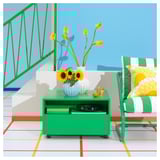 GARNANÄS Coffee table, green, 65x65 cm