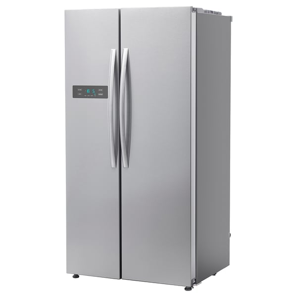 Genomkyld Side By Side Fridge Freezer Stainless Steel Colour Ikea