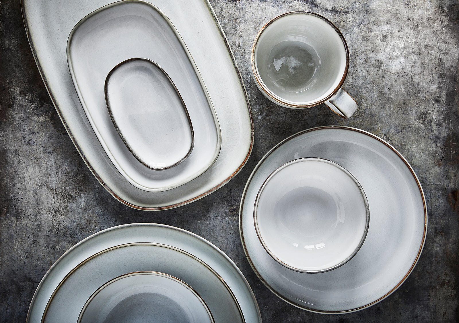 GLADELIG Plate grey IKEA