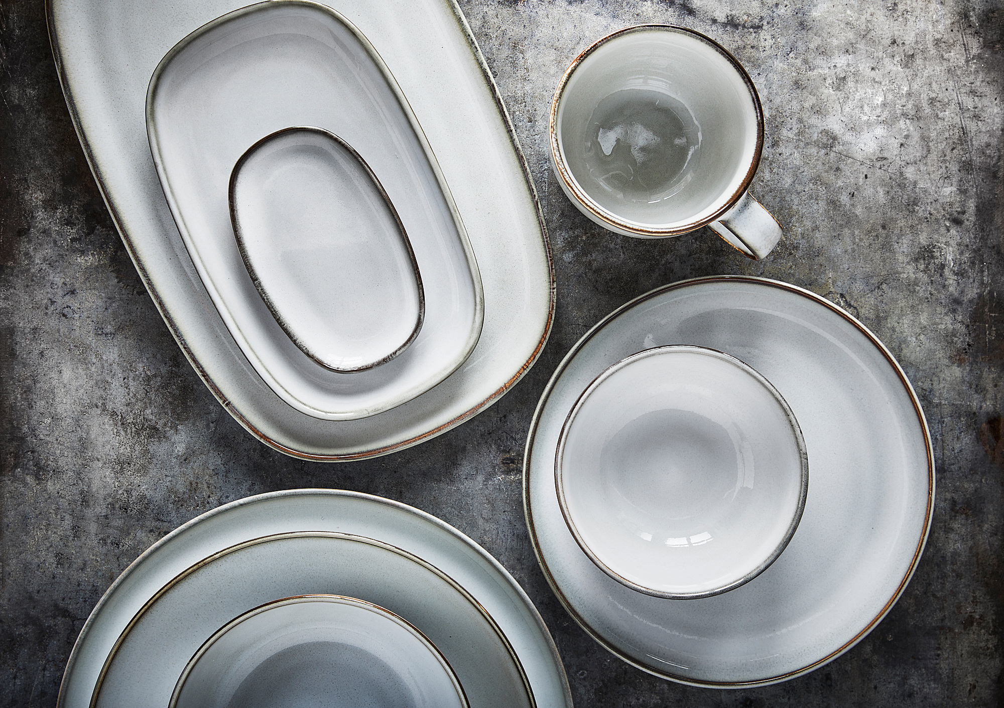 GLADELIG Plate grey IKEA