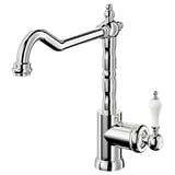 GLITTRAN Kitchen mixer tap, chrome-plated