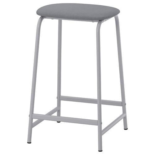 GRÅSALA bar stool, grey, 62 cm IKEA