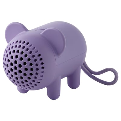 GREJSIMOJS Portable Bluetooth speaker, mouse/purple