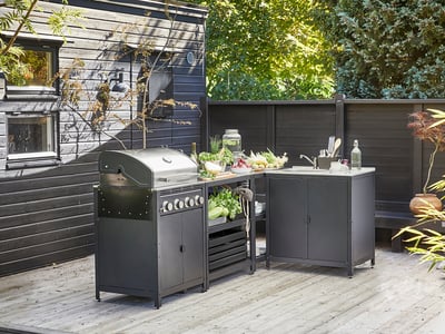 KORPÖN Barbecue charbon portable, noir - IKEA