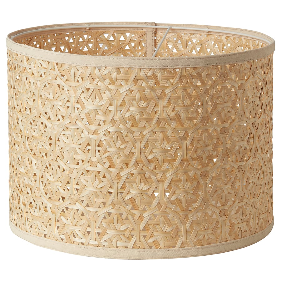 GROPPTORP pendant lamp shade, bamboo, 37x27 cm IKEA