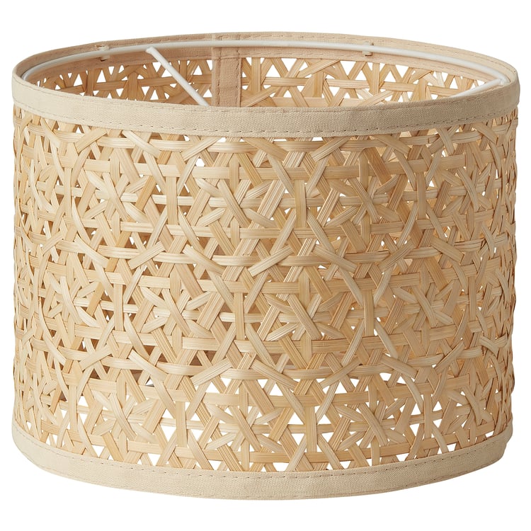 GROPPTORP pendant lamp shade, bamboo, 24x19 cm IKEA