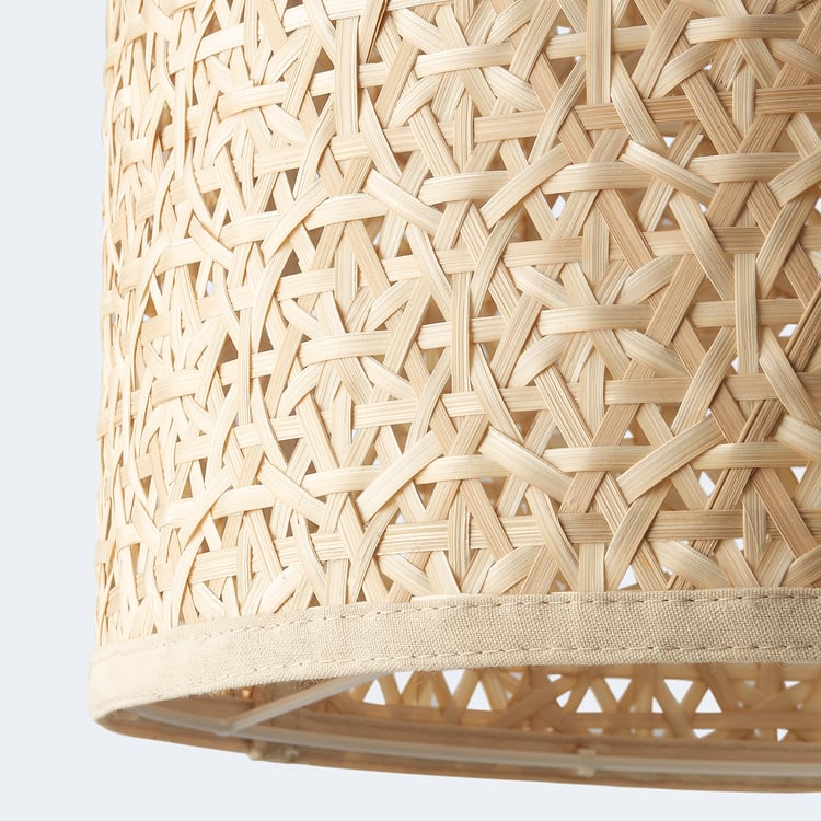 GROPPTORP pendant lamp shade, bamboo, 37x27 cm IKEA