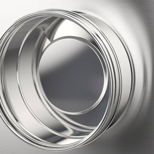 GRUNDTAL Container, stainless steel, 10 cm IKEA