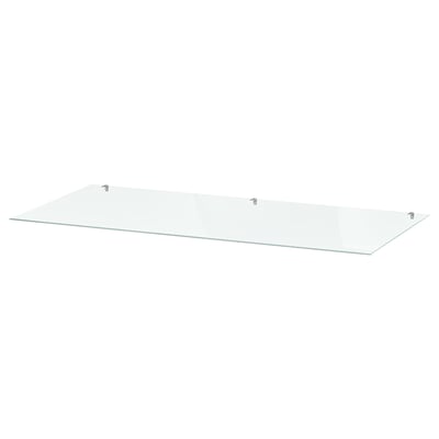 GULLABERG Glass top, transparent, 99x48 cm
