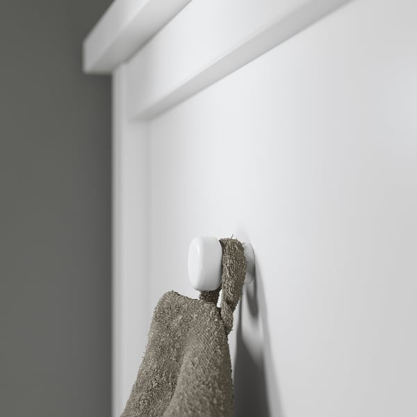 GULLABERG Wardrobe, white, 128x64x201 cm