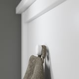 GULLABERG Wardrobe, white, 128x64x201 cm
