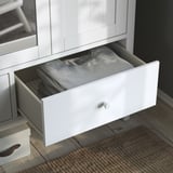 GULLABERG Wardrobe, white, 128x64x201 cm