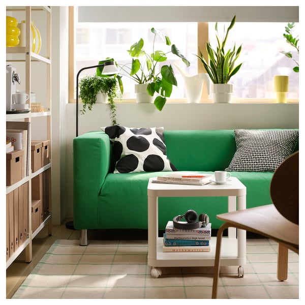 HÄNGSÄLG Plant pot, off-white, 15 cm