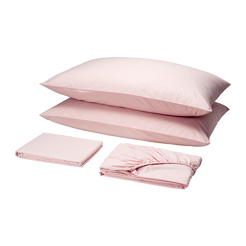 HARKLÖVER Sheet set Queen IKEA