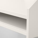HAUGA Desk, white, 100x45 cm