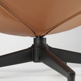 HAVBERG Footstool, Grann/Bomstad golden-brown