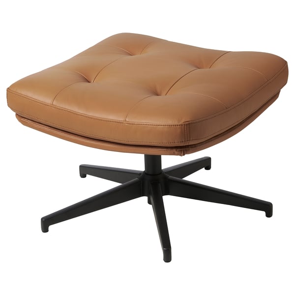 HAVBERG Footstool, Grann/Bomstad golden-brown